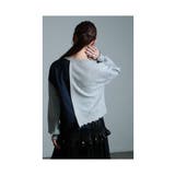レディなメロウの甘さ配色スウェットトップス レディース ファッション | Sawa a la mode | 詳細画像10