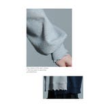 レディなメロウの甘さ配色スウェットトップス レディース ファッション | Sawa a la mode | 詳細画像12