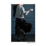 レディなメロウの甘さ配色スウェットトップス レディース ファッション | Sawa a la mode | 詳細画像15