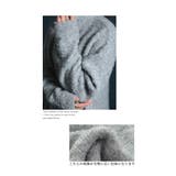 ふわふわに魅了されるロゴ刺繍モヘヤ風ニット レディース ファッション | Sawa a la mode | 詳細画像4 