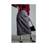 辛口のスパイスを重ねる裏起毛カーゴスカート レディース ファッション | Sawa a la mode | 詳細画像20