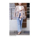 エレガントな色を紡ぐツイード風フリンジニットカーディガン レディース ファッション | Sawa a la mode | 詳細画像18