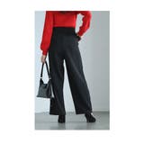 艶めくサイドパール付きやみつきワイドパンツ レディース ファッション | Sawa a la mode | 詳細画像7