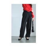 艶めくサイドパール付きやみつきワイドパンツ レディース ファッション | Sawa a la mode | 詳細画像19
