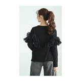 様々な表情を楽しめるチュールドッキングトップス レディース ファッション | Sawa a la mode | 詳細画像11