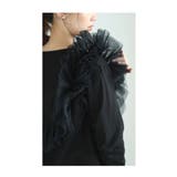 様々な表情を楽しめるチュールドッキングトップス レディース ファッション | Sawa a la mode | 詳細画像12