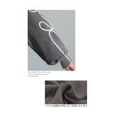 流れるレトロな可愛さリボン柄ニットカーディガン レディース ファッション | Sawa a la mode | 詳細画像12 