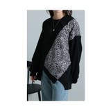 辛口なトレンドをMIXレオパード切替トップス レディース ファッション | Sawa a la mode | 詳細画像10