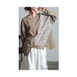 辛口なトレンドをMIXレオパード切替トップス レディース ファッション | Sawa a la mode | 詳細画像11