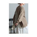辛口なトレンドをMIXレオパード切替トップス レディース ファッション | Sawa a la mode | 詳細画像14