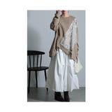 辛口なトレンドをMIXレオパード切替トップス レディース ファッション | Sawa a la mode | 詳細画像15