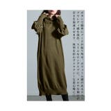 2通りの着こなし楽しむフード付きニットワンピース レディース ファッション | Sawa a la mode | 詳細画像6
