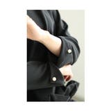 艶めく袖パール付き裾シャーリングフリルトップス レディース ファッション | Sawa a la mode | 詳細画像8