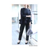 艶めく袖パール付き裾シャーリングフリルトップス レディース ファッション | Sawa a la mode | 詳細画像18
