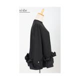 艶めく袖パール付き裾シャーリングフリルトップス レディース ファッション | Sawa a la mode | 詳細画像21