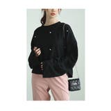 星空のようなパールデコレーションプルオーバートップス レディース ファッション | Sawa a la mode | 詳細画像11