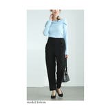 まるっと可愛いスカラップラインテーパードパンツ レディース ファッション | Sawa a la mode | 詳細画像18