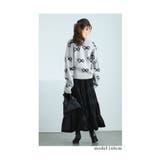 しっとり艶めくベロアのティアードロングスカート レディース ファッション | Sawa a la mode | 詳細画像14
