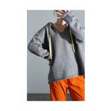 配色スカラップが効くステッチニットパーカー レディース ファッション | Sawa a la mode | 詳細画像14