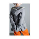 配色スカラップが効くステッチニットパーカー レディース ファッション | Sawa a la mode | 詳細画像15