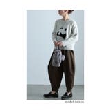 キャッチーなアイコン照れ屋パンダ柄ニット レディース ファッション | Sawa a la mode | 詳細画像15
