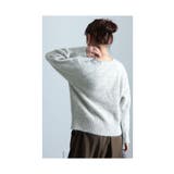 キャッチーなアイコン照れ屋パンダ柄ニット レディース ファッション | Sawa a la mode | 詳細画像16