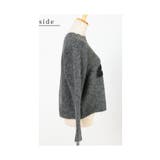 キャッチーなアイコン照れ屋パンダ柄ニット レディース ファッション | Sawa a la mode | 詳細画像21