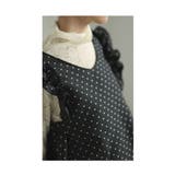 前後2wayで楽しめる水玉フリルショルダートップス レディース ファッション | Sawa a la mode | 詳細画像15