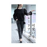 大人が穿きたいドット柄テーパードロングパンツ レディース ファッション | Sawa a la mode | 詳細画像2