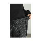 大人が穿きたいドット柄テーパードロングパンツ レディース ファッション | Sawa a la mode | 詳細画像8