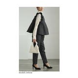 大人が穿きたいドット柄テーパードロングパンツ レディース ファッション | Sawa a la mode | 詳細画像13