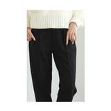 裾に艶めくパールビジューのきれいめスカラップパンツ レディース ファッション | Sawa a la mode | 詳細画像15