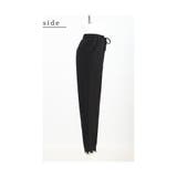 裾に艶めくパールビジューのきれいめスカラップパンツ レディース ファッション | Sawa a la mode | 詳細画像21