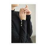 ふわふわフェザーでお洒落見えなペプラムニットトップス レディース ファッション | Sawa a la mode | 詳細画像8
