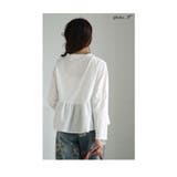 艶めくパールの雪降るドッキングペプラムトップス レディース ファッション | Sawa a la mode | 詳細画像7