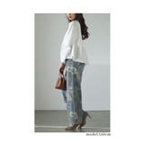 艶めくパールの雪降るドッキングペプラムトップス レディース ファッション | Sawa a la mode | 詳細画像10