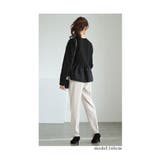 艶めくパールの雪降るドッキングペプラムトップス レディース ファッション | Sawa a la mode | 詳細画像14