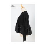 艶めくパールの雪降るドッキングペプラムトップス レディース ファッション | Sawa a la mode | 詳細画像21