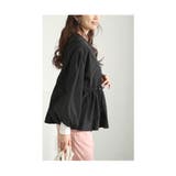 ふんわりシルエットに惹かれるペプラムパーカートップス レディース ファッション | Sawa a la mode | 詳細画像5