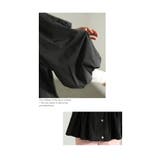 ふんわりシルエットに惹かれるペプラムパーカートップス レディース ファッション | Sawa a la mode | 詳細画像12