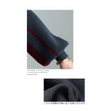 着痩せる配色もっちりニットプルオーバー レディース ファッション | Sawa a la mode | 詳細画像4