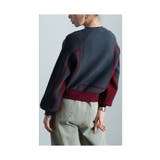 着痩せる配色もっちりニットプルオーバー レディース ファッション | Sawa a la mode | 詳細画像8