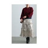 着痩せる配色もっちりニットプルオーバー レディース ファッション | Sawa a la mode | 詳細画像17
