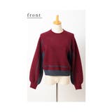 着痩せる配色もっちりニットプルオーバー レディース ファッション | Sawa a la mode | 詳細画像20