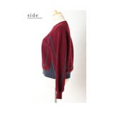 着痩せる配色もっちりニットプルオーバー レディース ファッション | Sawa a la mode | 詳細画像21