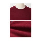 着痩せる配色もっちりニットプルオーバー レディース ファッション | Sawa a la mode | 詳細画像23