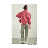 ころんと可愛いくるみボタンハイネックニットトップス レディース ファッション | Sawa a la mode | 詳細画像6