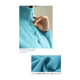 ころんと可愛いくるみボタンハイネックニットトップス レディース ファッション | Sawa a la mode | 詳細画像15