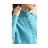 ころんと可愛いくるみボタンハイネックニットトップス レディース ファッション | Sawa a la mode | 詳細画像18