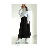 ラフ可愛いショート丈スウェットとワンピースのセットアップ レディース ファッション | Sawa a la mode | 詳細画像2